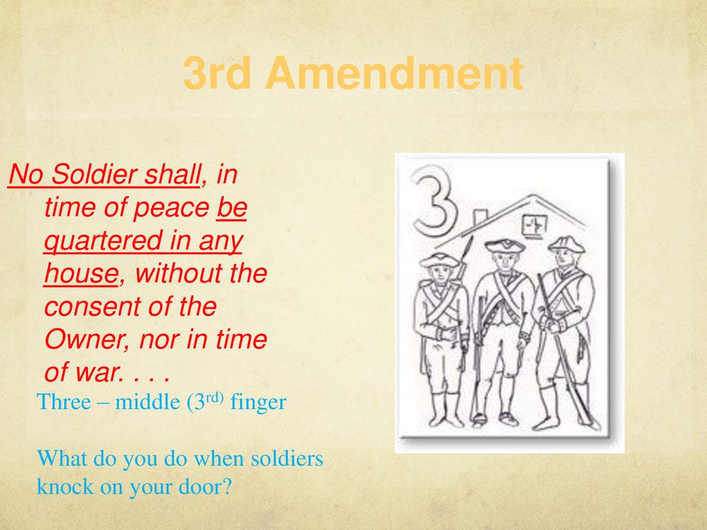 3rd Amendment Drawing at Explore collection of 3rd