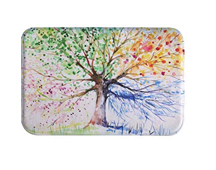 425x334 A Monamour Colorful Drawing Tree Four Seasons Nature - 4 Seasons Drawing