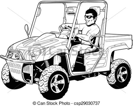 450x359 Wheeler Side - 4 Wheeler Drawing