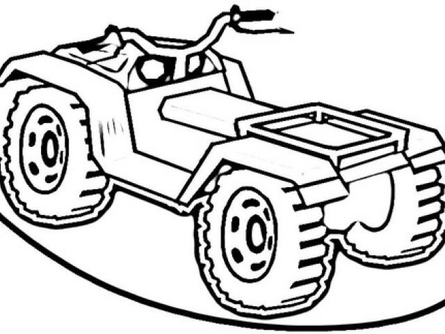 640x480 How To Draw A Four Wheeler - 4 Wheeler Drawing