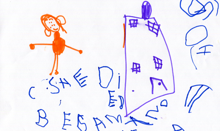 720x430 The Longest Shortest Time - 4 Year Old Drawing