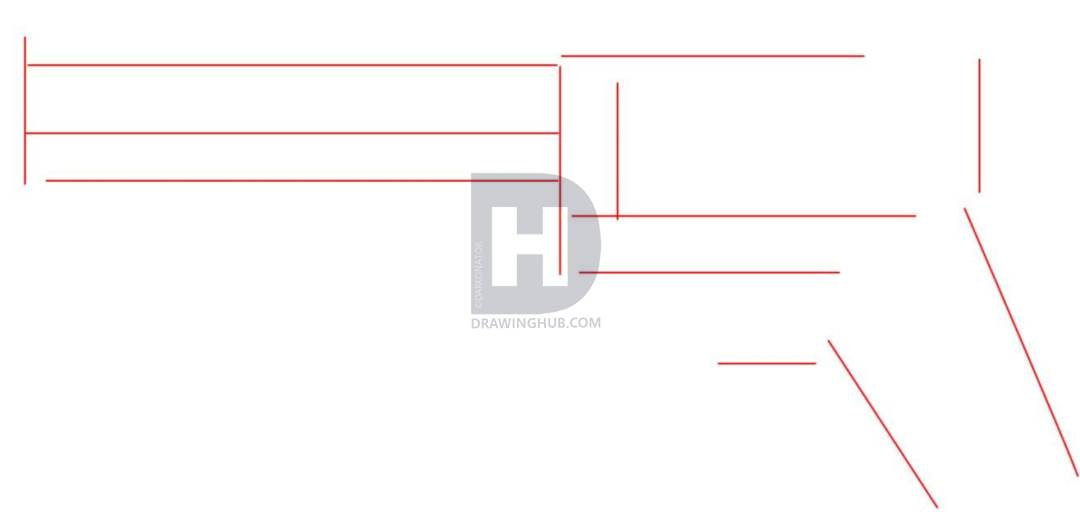 1080x519 how to draw a magnum gun, step - 44 Magnum Drawing