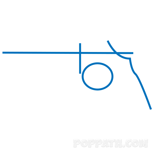 500x500 how to draw a magnum pop path - 44 Magnum Drawing