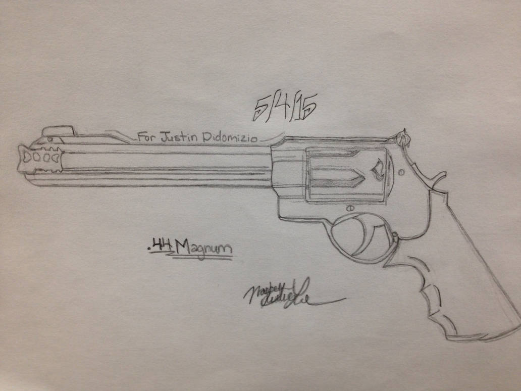 1032x774 magnum drawing - 44 Magnum Drawing