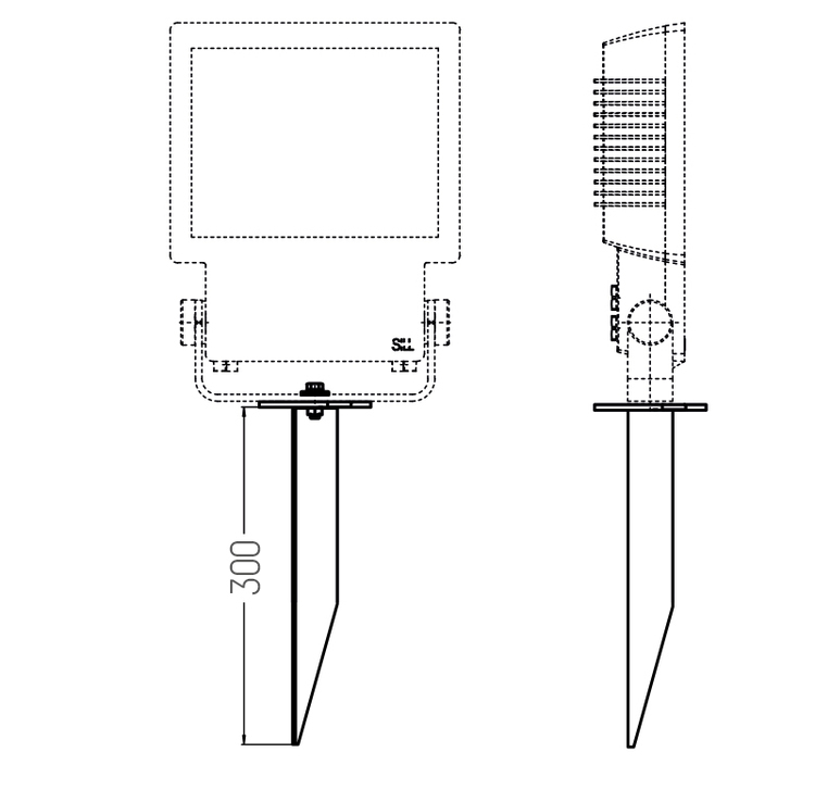 750x727 series accessories sill lighting uk - 49s Drawing