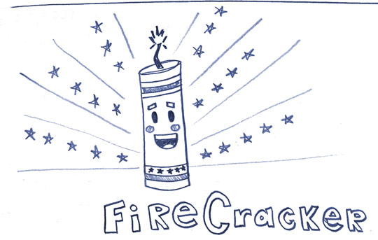 540x343 Fireworks And The Of July Andy Mcnally - 4th Of July Drawings