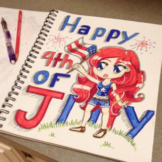 320x320 So Here's A Fourth Of July Drawing - 4th Of July Drawings