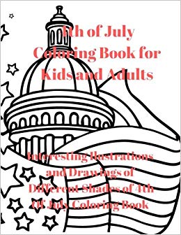 260x336 Of July Coloring Book For Kids And Adultsinteresting - 4th Of July Drawings
