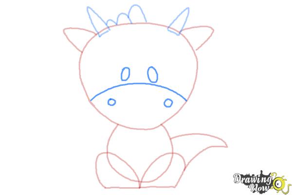 600x400 How To Draw A Dragon For Kids - 5 Drawing