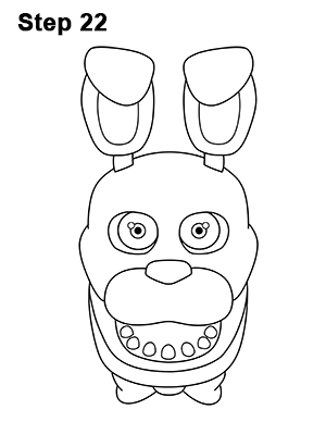 300x388 how to draw bonnie - 5 Nights At Freddys Drawings