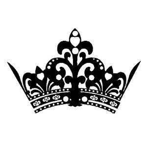 300x287 Point Crown Clip Art Little Red Princess Black Clipart Web - 5 Point Crown Drawing