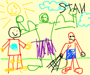 300x250 Drawing - 5 Year Old Drawing