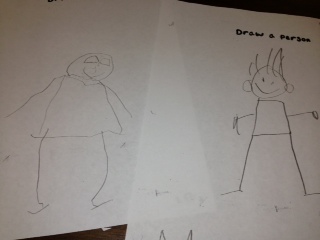 320x240 Miss Joleen's Fabulous Friends Drawing A Person - 5 Year Old Drawing Of A Person