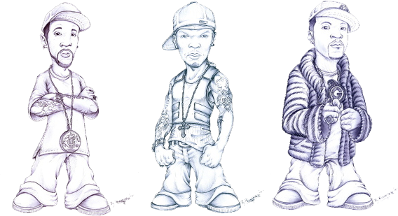 568x309 lloyd banks cent tony yayo drawing - 50 Cent Drawing