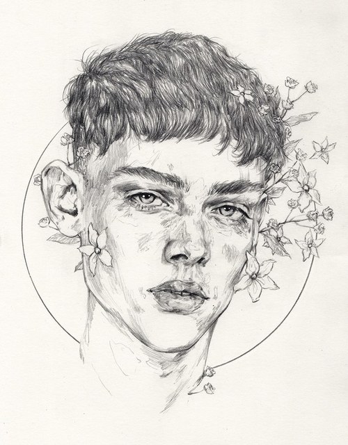 500x640 aesthetic, alternative on we heart it - 50s Drawings