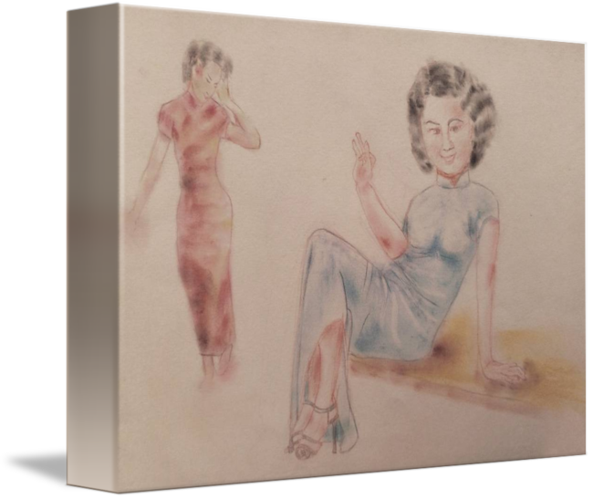 650x547 Those Were The Days - 50s Drawings