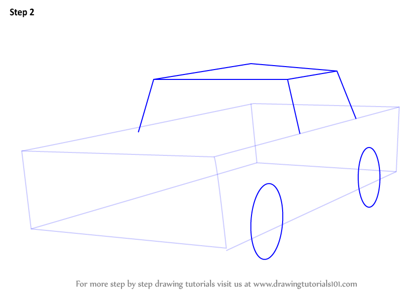844x598 Learn How To Draw A Chevy Bel Air - 57 Chevy Drawing