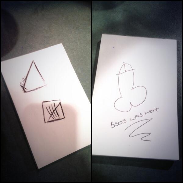 600x600 Don't Bore Us On Twitter Two Drawings Were - 5sos Drawings