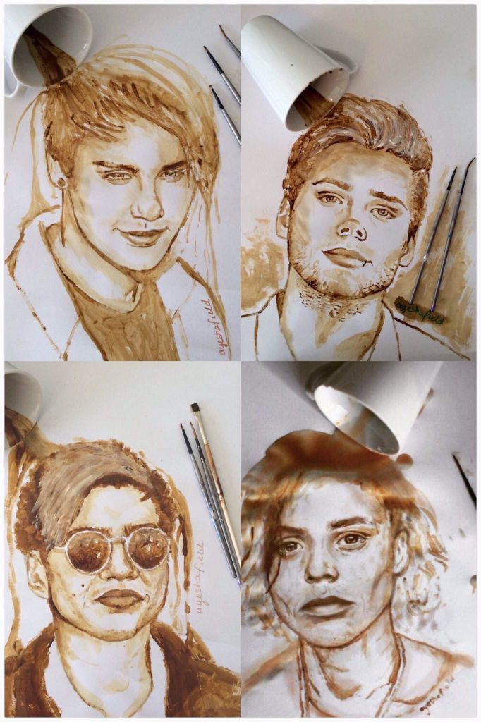 682x1024 how seconds of summer inspires artists - 5sos Drawings