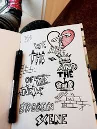 194x259 i love this she's kinda hot quotes - 5sos Drawings