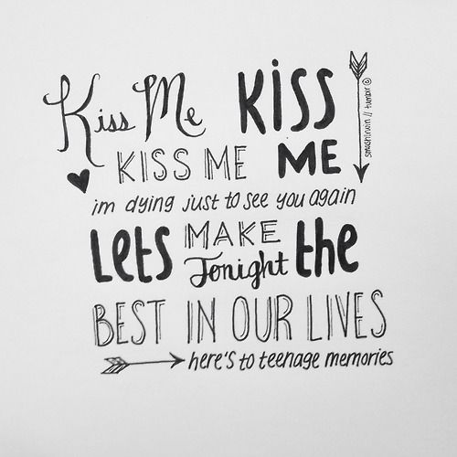 500x500 Disconnected Lyric Drawing Bandoms Lyrics - 5sos Lyric Drawings