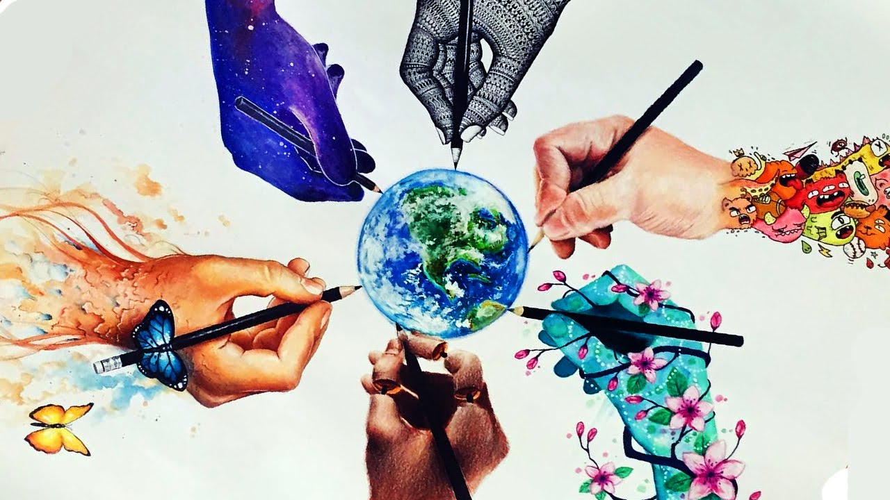 1280x720 Art Collab With Artists Styles !!! Timelapse Drawing - 6 Drawing