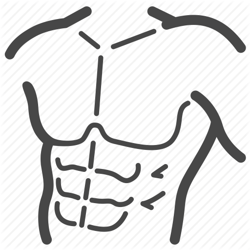 512x512 collection of free drawing abs pack download on ui ex - 6 Pack Abs Drawing