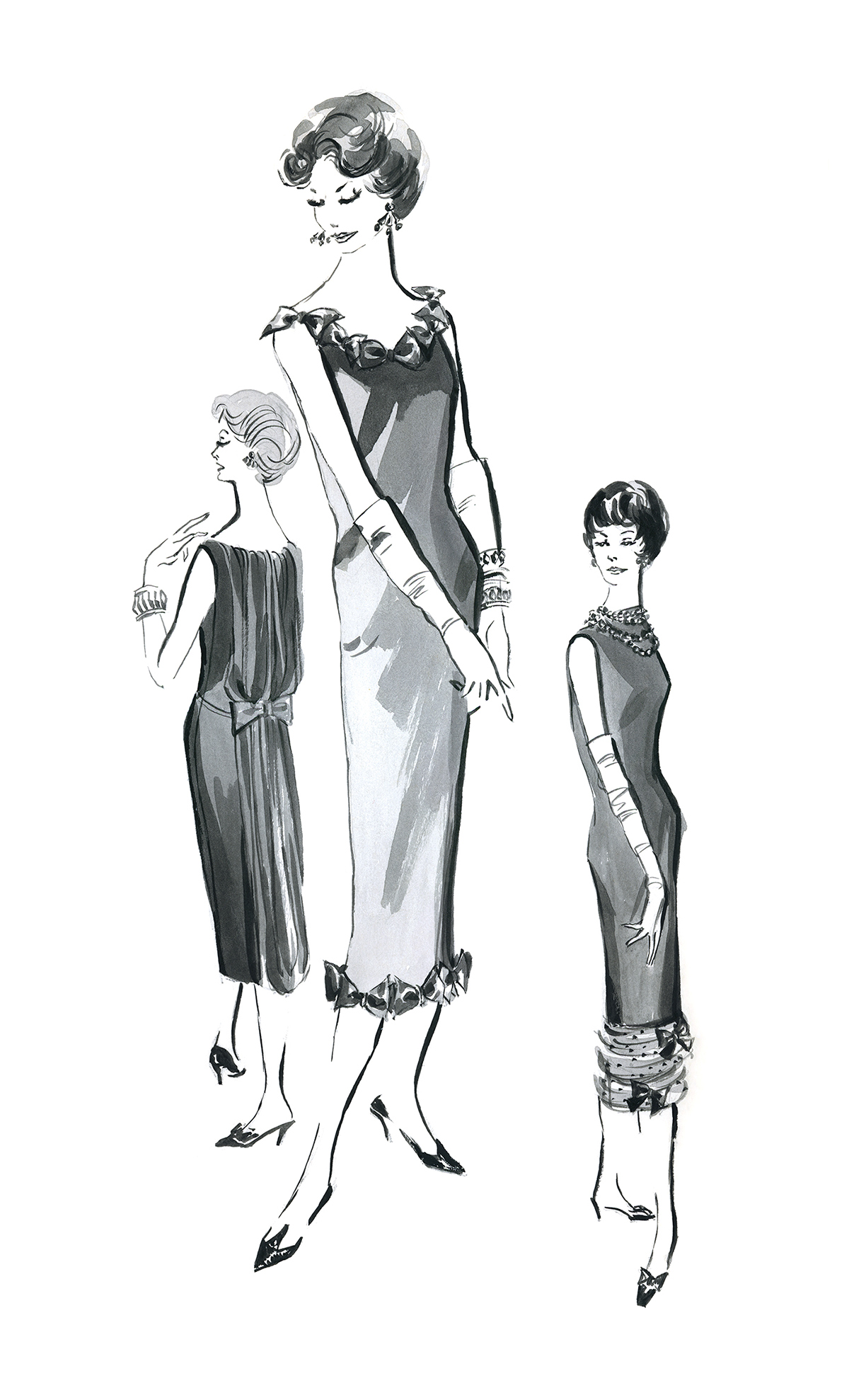 1200x1951 Early Commercial Art Drawings - 60s Drawings