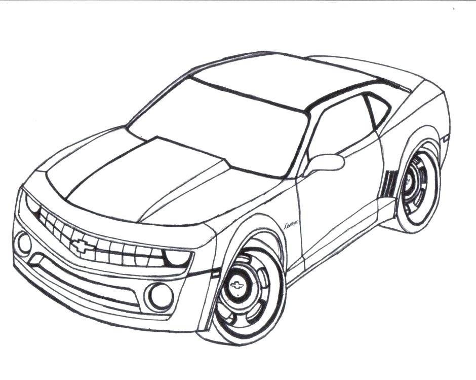 940x749 camaro coloring pages inspirational camaro drawing - 69 Camaro Drawing