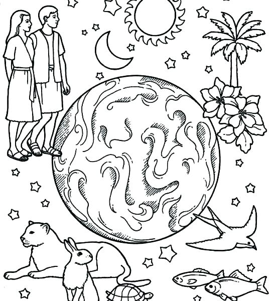 552x600 seven days of creation coloring pages images new day colouring - 7 Days Of Creation Drawing
