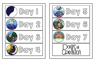 342x220 days of creation drawing pictures - 7 Days Of Creation Drawing