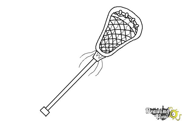 600x400 How To Draw A Lacrosse Stick - 7 Drawing