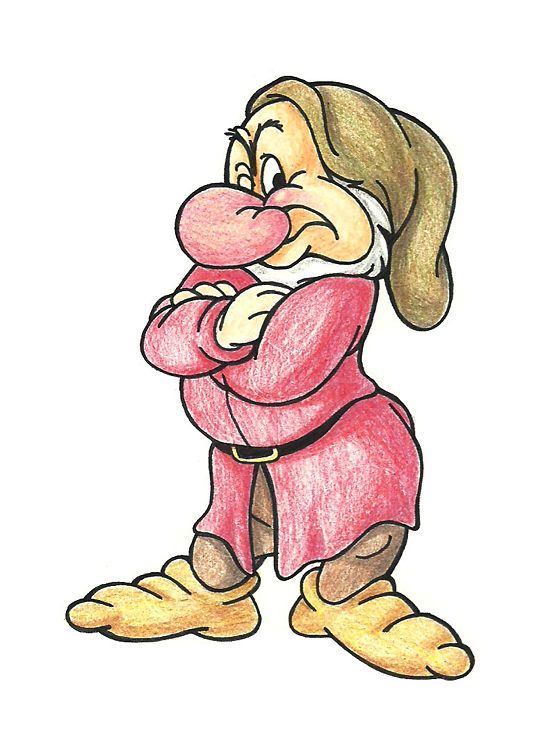 550x748 draw grumpy from the seven dwarfs how to draw drawings, disney - 7 Dwarfs Drawing