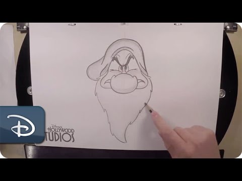 480x360 how to draw grumpy snow white and the seven dwarfs walt disney - 7 Dwarfs Drawing