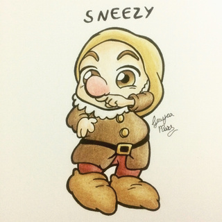 320x320 chibi week day sneezy days = dwarfs this one turn out so - 7 Dwarfs Drawing