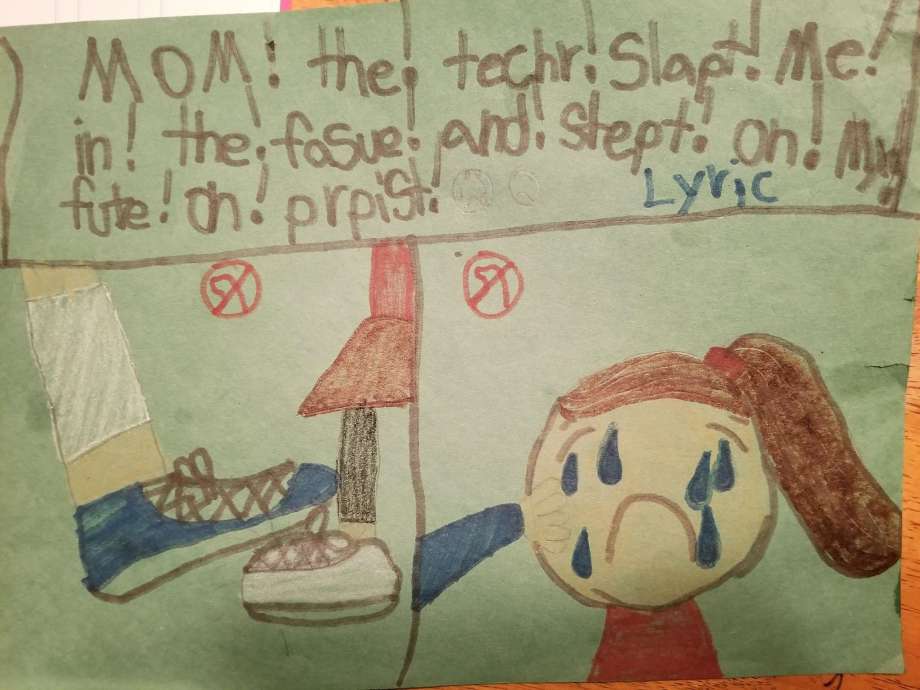 920x690 Mom Drawing - 7 Year Old Drawings