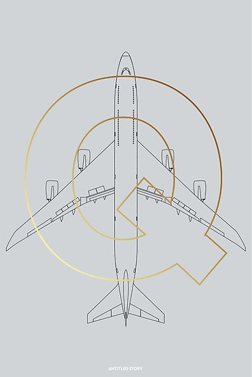 367x550 boeing drawing posters - 747 Drawing