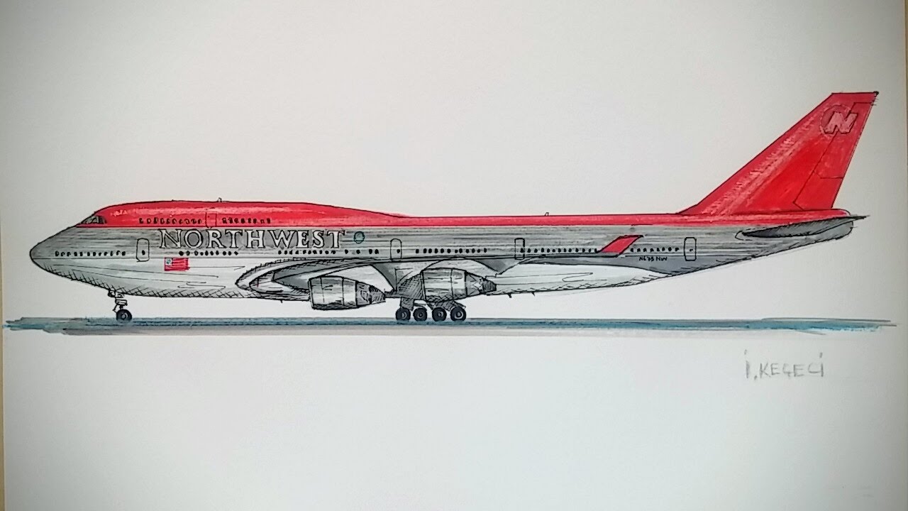 1280x720 northwest - 747 Drawing