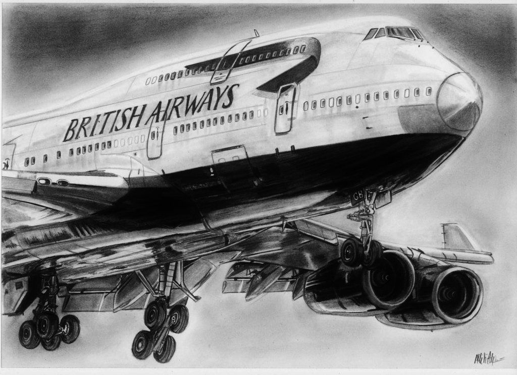 1024x744 boeing drawing - 747 Drawing