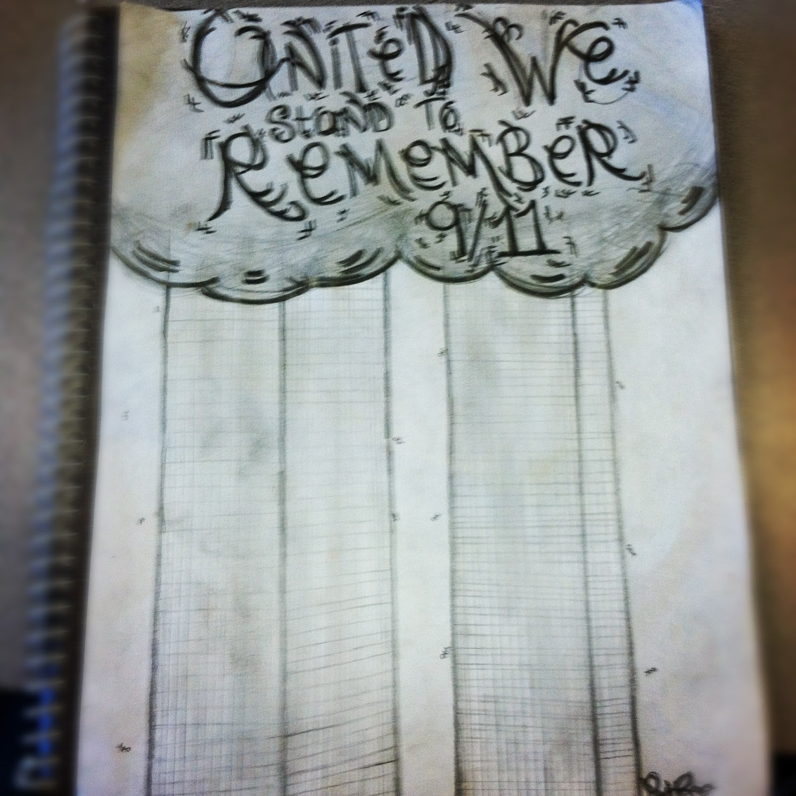 1600x1600 my life my thoughts shared my drawing - 9 11 Drawings