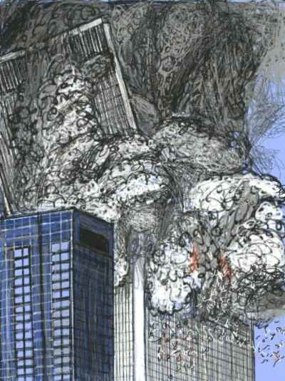 400x535 My Drawing Wtc Nycwtc Drawings, My Drawings, City - 9 11 Drawings