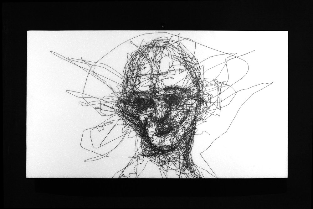 1000x667 Eye Drawings Graham Fink - 9 Drawing