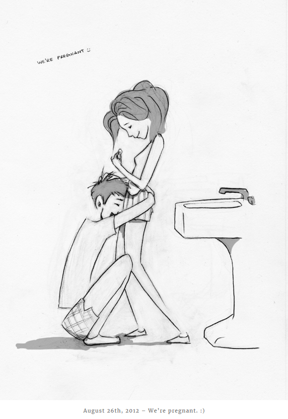 580x844 a beautiful relationship captured in drawings - A Beautiful Drawing
