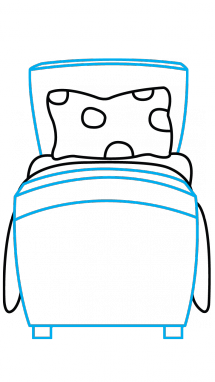 215x382 Collection Of Free Goten Drawing Download On Ui Ex - A Bed Drawing