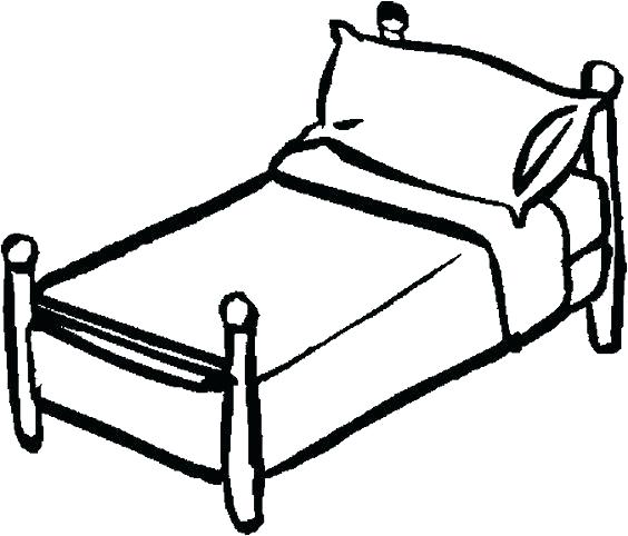 A Bed Drawing At Explore Collection Of A Bed Drawing