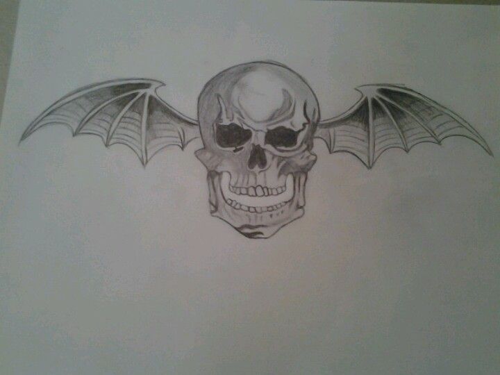720x540 My Deathbat Sketchdrawing Mary Sketches, Drawing - A7x Drawings
