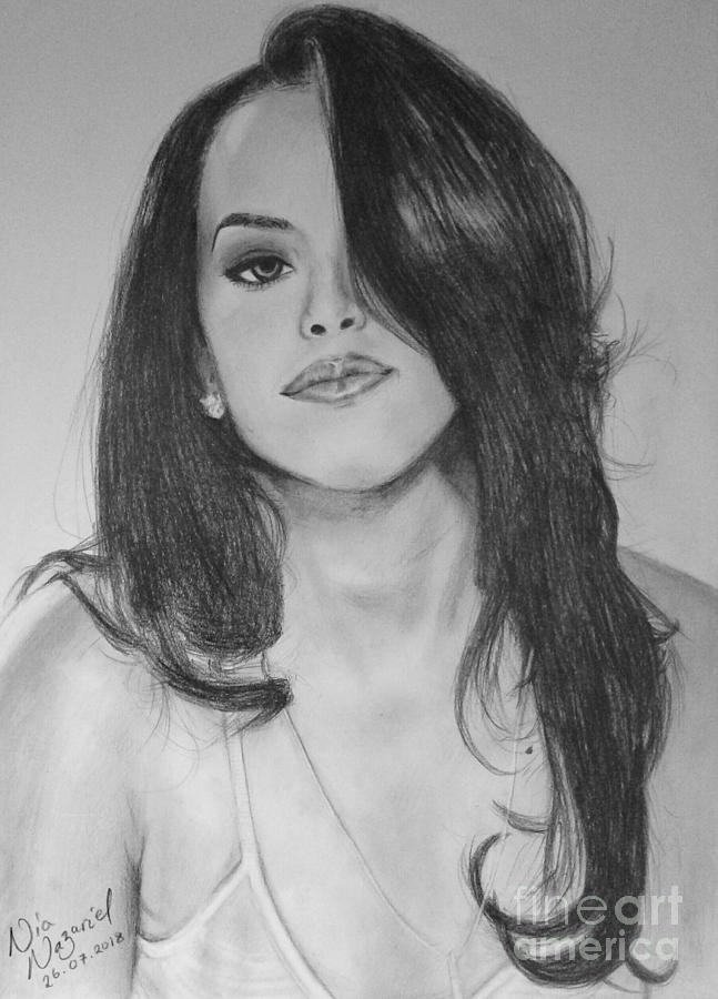 647x900 aaliyah drawing - Aaliyah Drawing