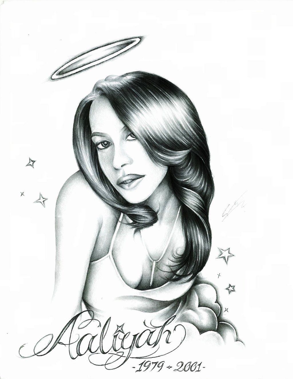 1024x1326 aaliyah drawing free download - Aaliyah Drawing