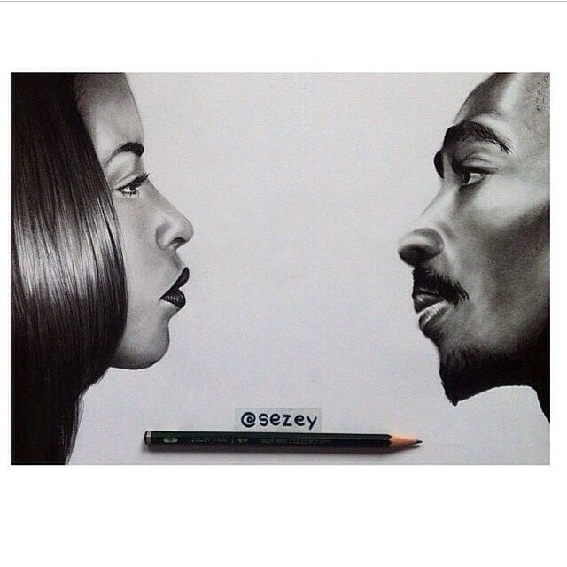 640x640 Aaliyah Drawing Free Download - Aaliyah Drawing Step By Step