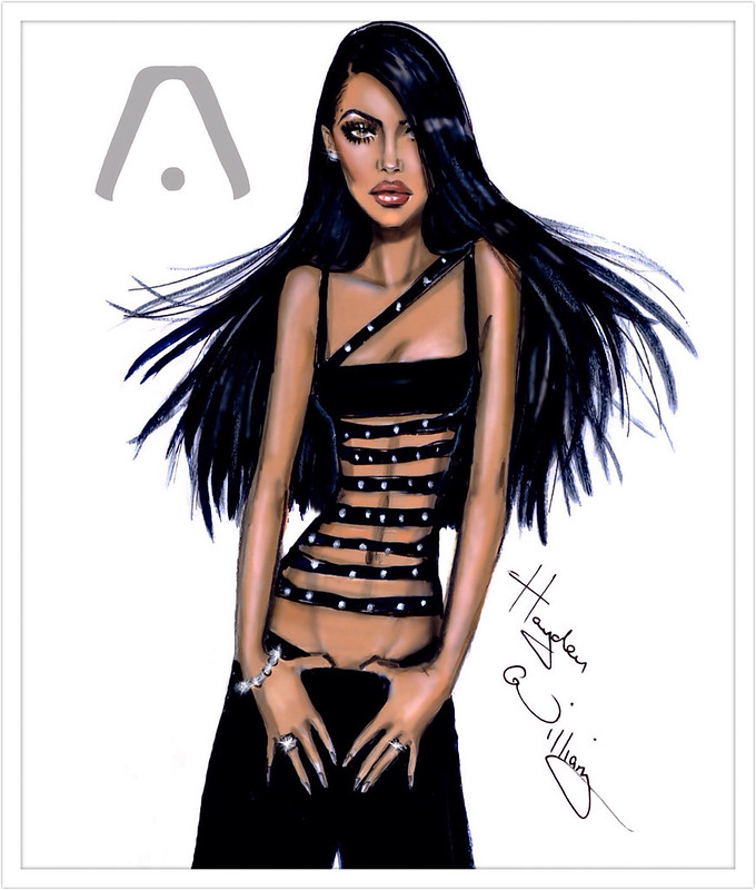 680x800 Aaliyah - Aaliyah Drawing Step By Step